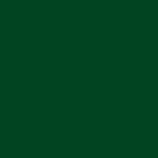 Color RGB 1,68,33 : Forest green (traditional)