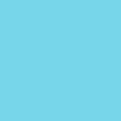Color RGB 118,215,234 : Sky blue (Crayola)