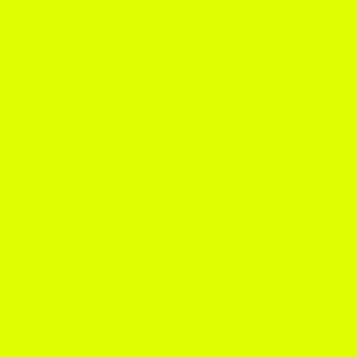 Color RGB 223,255,0 : Chartreuse (traditional)